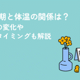 生理周期と体温の関係は？グラフの変化や下がるタイミングも解説