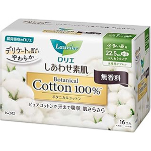 ロリエ しあわせ素肌 ボタニカルコットン 100%