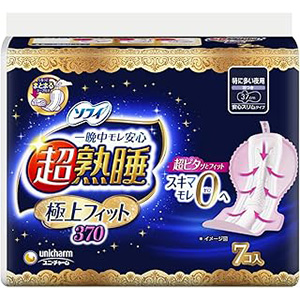 ソフィ 超熟睡 極上フィット 370