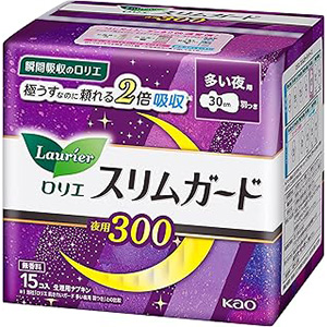 ロリエ スリムガード 多い夜用 300