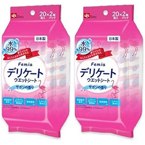 レック femia デリケートウェットシート