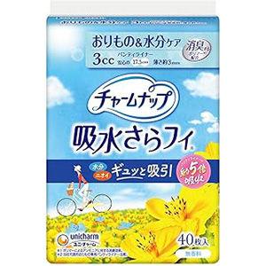 吸水さらフィ 敏感肌にやさしい 3cc チャームナップ