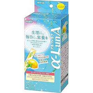 明治フェムニケアフード α-LunA顆粒 レモンミント風味